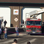 Kevin Day at the Firehouse Ribbon Cutting Ceremony
